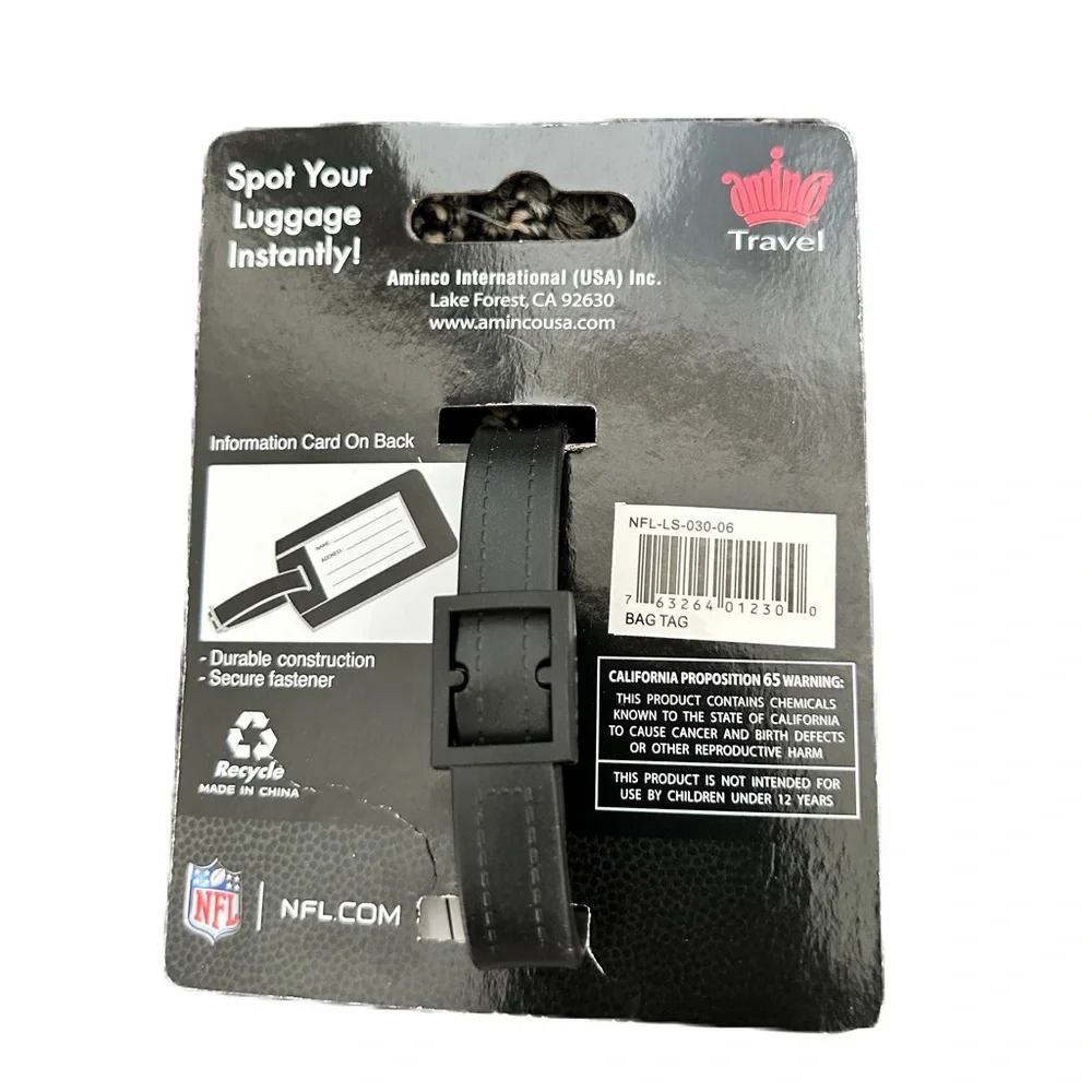 BRAND NEW NFL Indianapolis Colts Luggage/Bag Tag